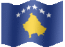 Medium animated flag of Kosovo
